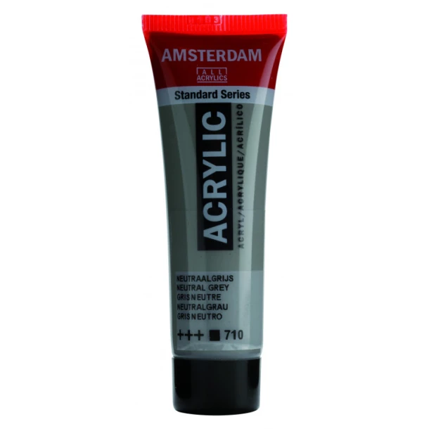 Amsterdam Standard Series Acrylverf Tube 20 ml Neutraalgrijs 710