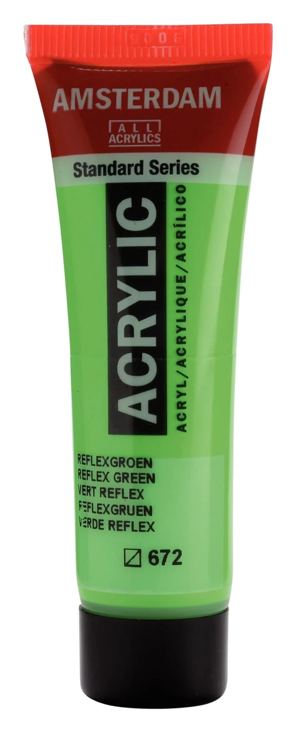 Amsterdam Acrylverf 20 ml Reflexgroen 672