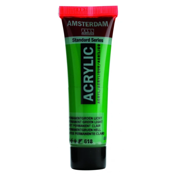 Amsterdam Acrylverf 20 ml Permgroen Licht 618
