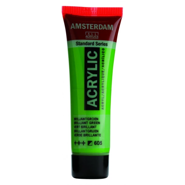 Amsterdam Standard Series Acrylverf Tube 20 ml Briljantgroen 605