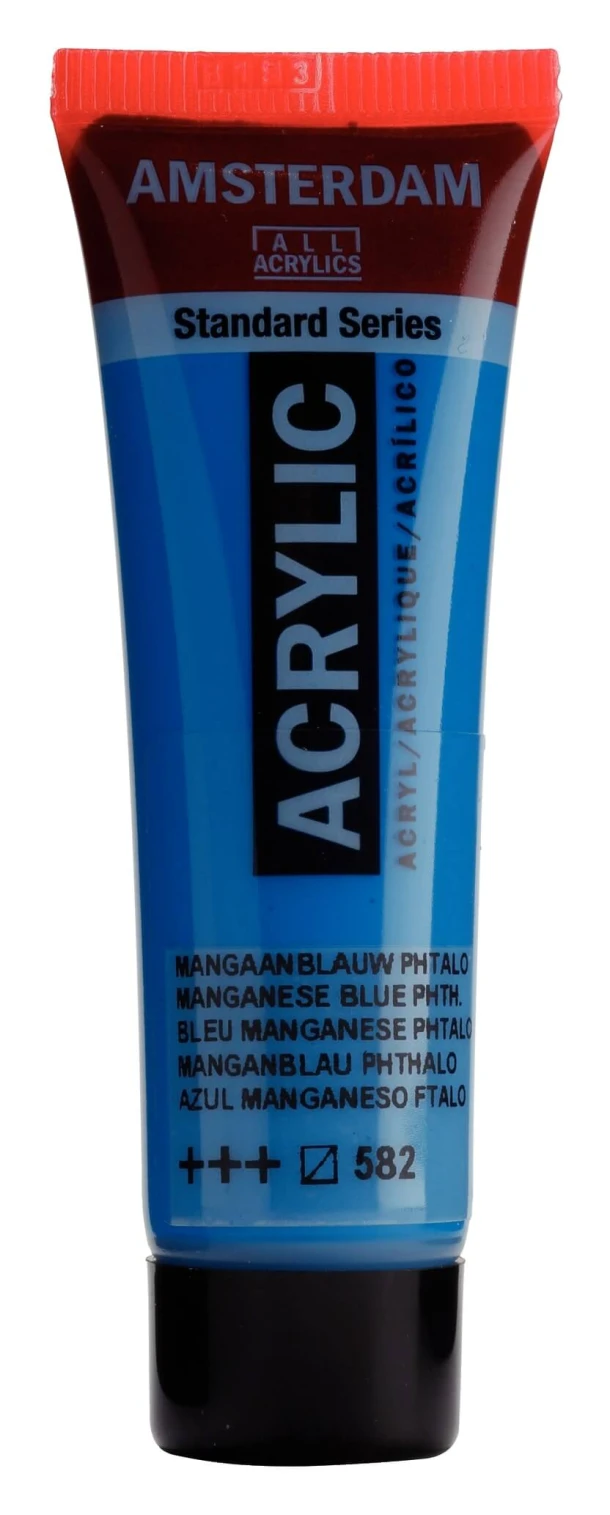 Amsterdam Standard Series Acrylverf Tube 20 ml Mangaanblauw Phtalo 582