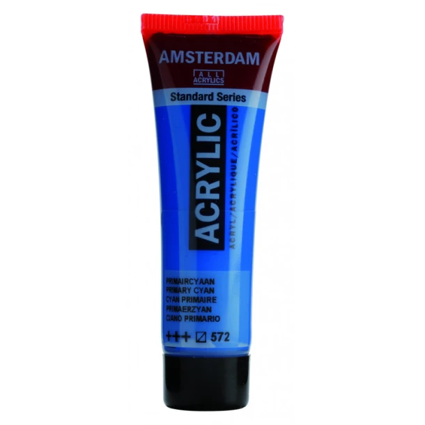 Amsterdam Standard Series Acrylverf Tube 20 ml Primaircyaan 572