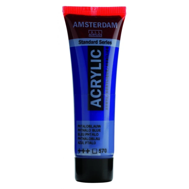 Amsterdam Acrylverf 20 ml Phtaloblauw 570