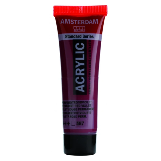 Amsterdam Standard Series Acrylverf Tube 20 ml Permanentroodviolet 567