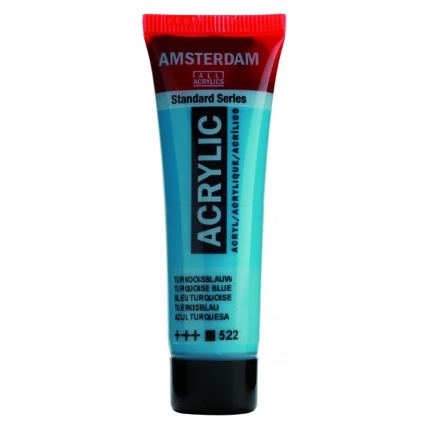 Amsterdam Standard Series Acrylverf Tube 20 ml Turkooisblauw 522