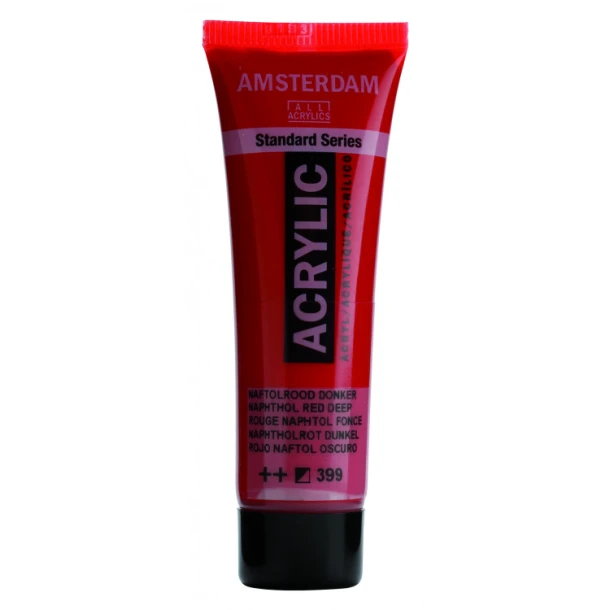 Amsterdam Standard Series Acrylverf Tube 20 ml Naftolrood Donker 399
