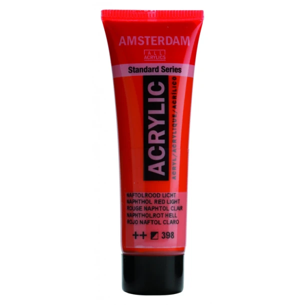 Amsterdam Standard Series Acrylverf Tube 20 ml Naftolrood Licht 398