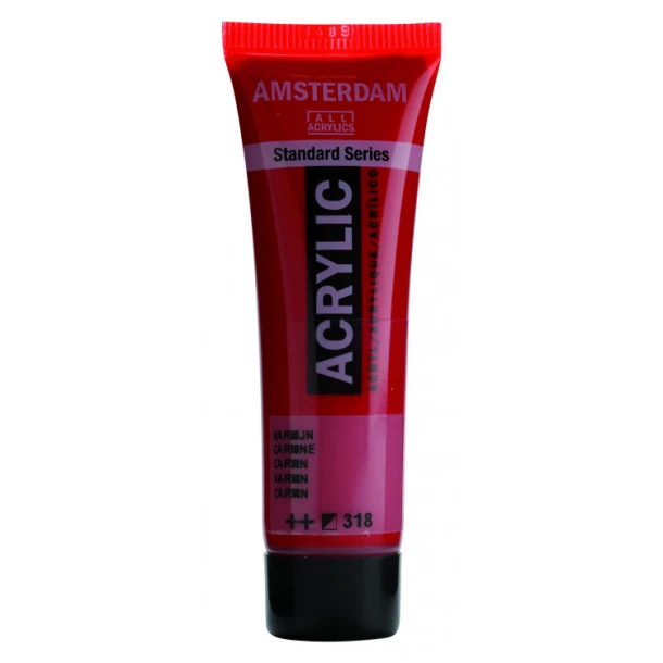 Amsterdam Standard Series Acrylverf Tube 20 ml Karmijn 318