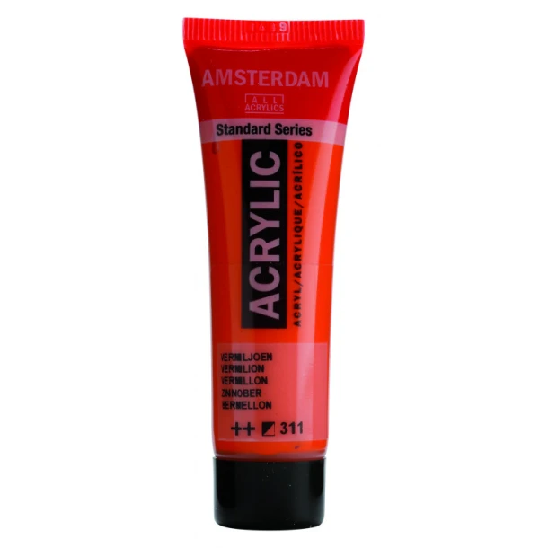 Amsterdam Standard Series Acrylverf Tube 20 ml Vermiljoen 311