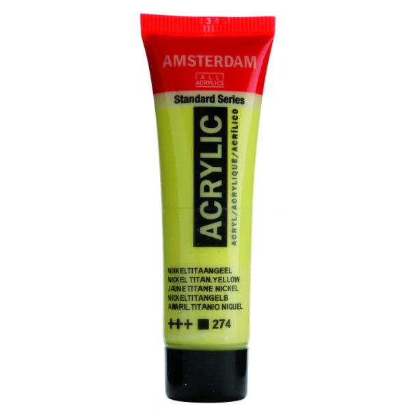 Amsterdam Standard Series Acrylverf Tube 20 ml Nikkeltitaangeel 274