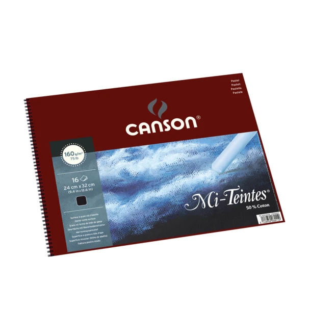 Schetsboek Canson Mi-teint album wit A3 30v