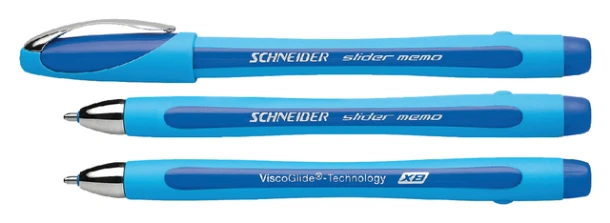 Balpen Schneider Memo XB 1,4mm kogelbreedte blauw
