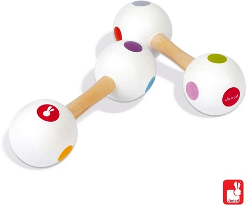 Janod Confetti - Maracas in display (12)