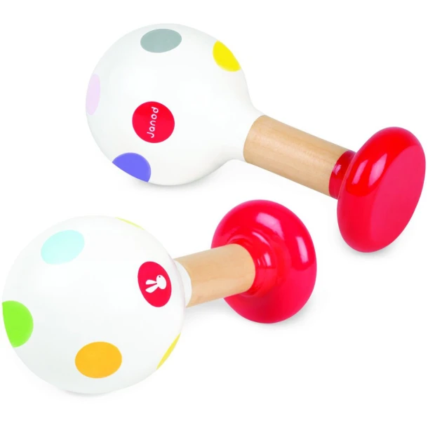 Confetti - maracas staand Janod