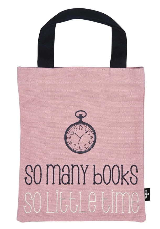 libri_x boekentas 20x24 cm katoen So many books