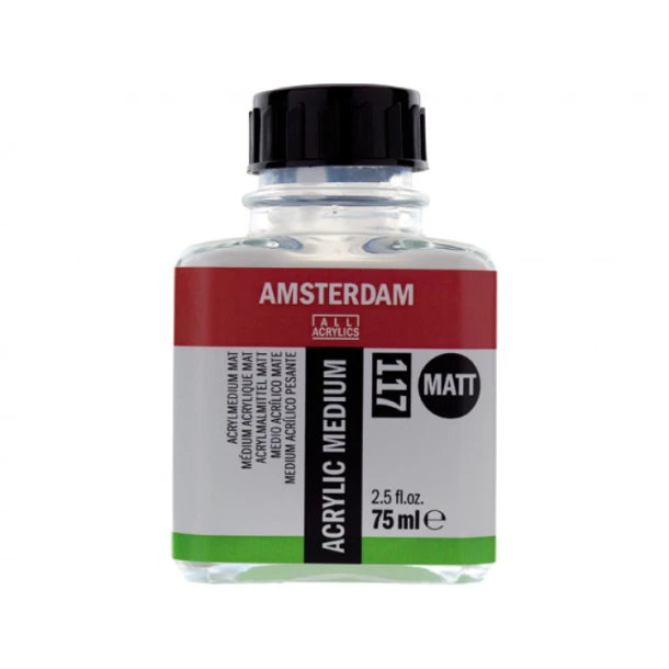 Amsterdam Acrylmedium mat 117 fles 75 ml
