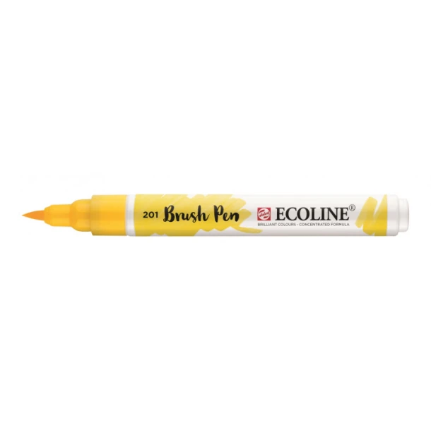 Brush pen Ecoline licht geel