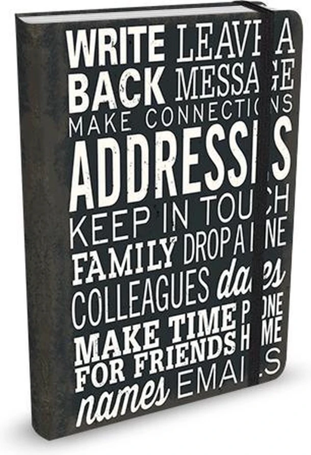 Adresboek A6 Comello keep in touch