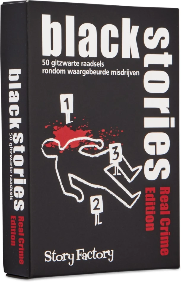 Kaartspel Black stories Real Crime