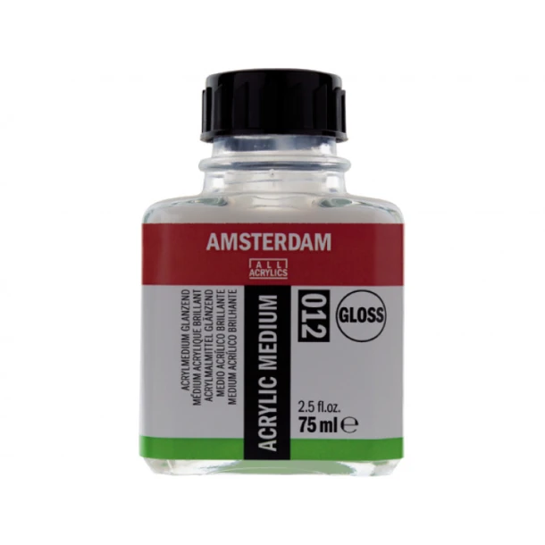 Amsterdam Acrylmedium glanzend 012 fles 75 ml