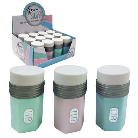 Gum/slijper combi Potlood