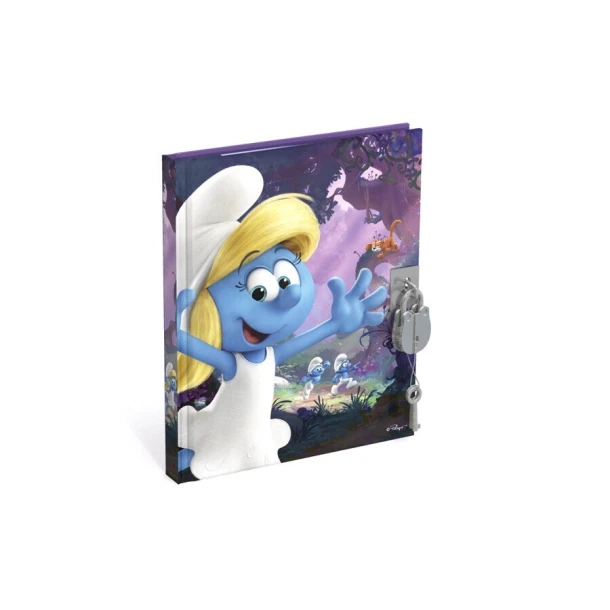 Dagboek met slot Smurfs Lannoo