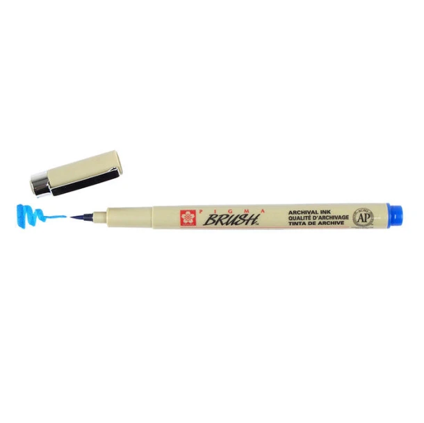 Sakura Pigma Brush Pen Blauw