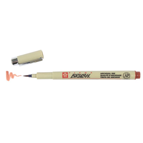 Sakura Pigma Brush Pen Lichtbruin