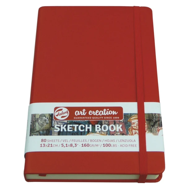 Art Creation Schetsboek Rood 21 x 29.7 cm 140 g 80 Vellen