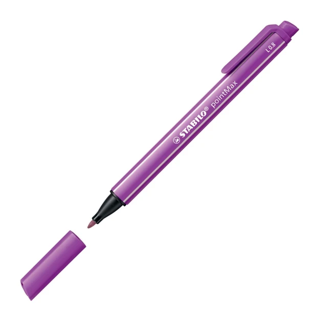 STABILO pointMax - hardtip fineliner 0,8 mm - lila
