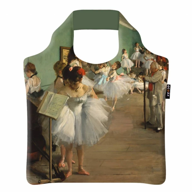 Ecozz opvouwbare draagtas - Edgar Degas - The Dance Class