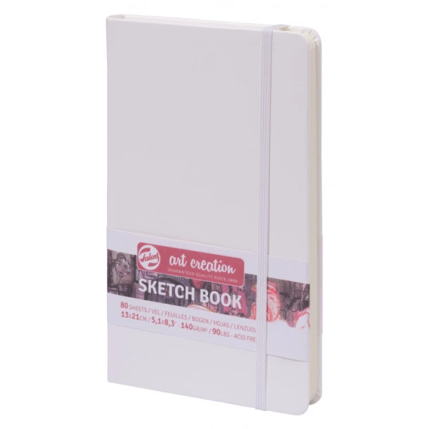 Art Creation Schetsboek Wit 13 x 21 cm 140 g 80 Ve