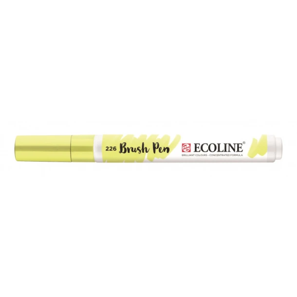 Brush pen Ecoline Pastelgeel 226