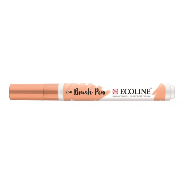 Brush pen Ecoline Abrikoos 258