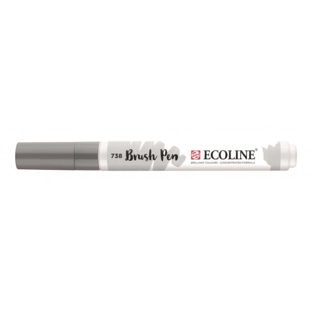 Brush pen Ecoline Koudgrijs lic 738
