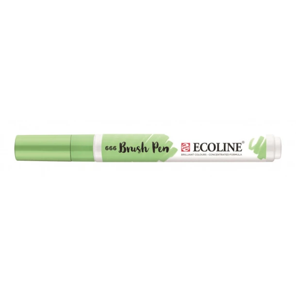 Brush pen Ecoline Pastelgroen 666