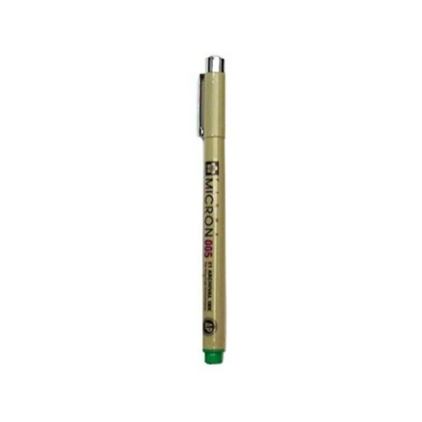 Fineliner Sakura Pigma Micron #005, 0.2mm groen