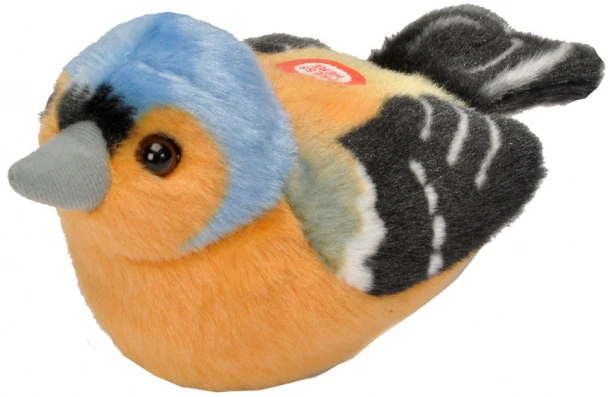 Pluche vogel met geluid - VINK