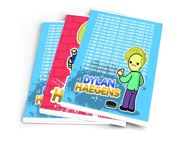 DYLAN HAEGENS TEAM SCHRIFT A5 3-Pack  -  2018-2019