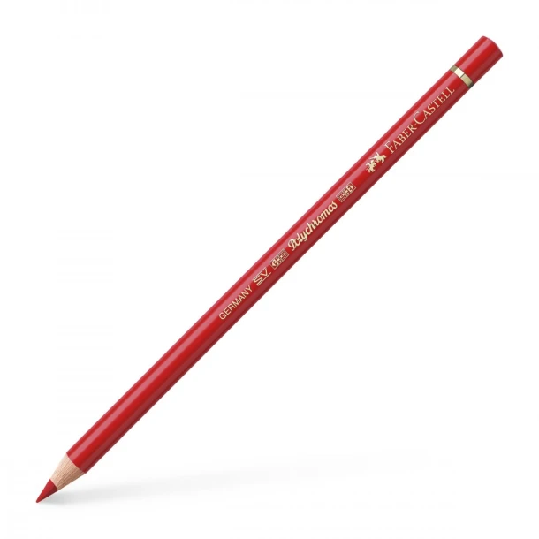 Kleurpotlood FC Polychromos 121 geraniumrood fel