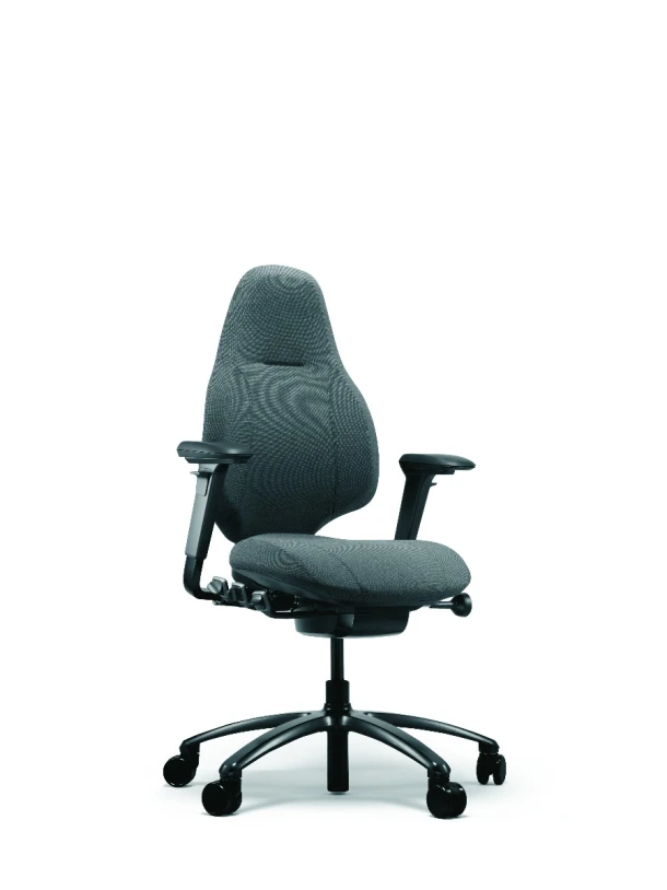 Bureaustoel RH Mereo 220 zwart onderstel, Large rugleuning
