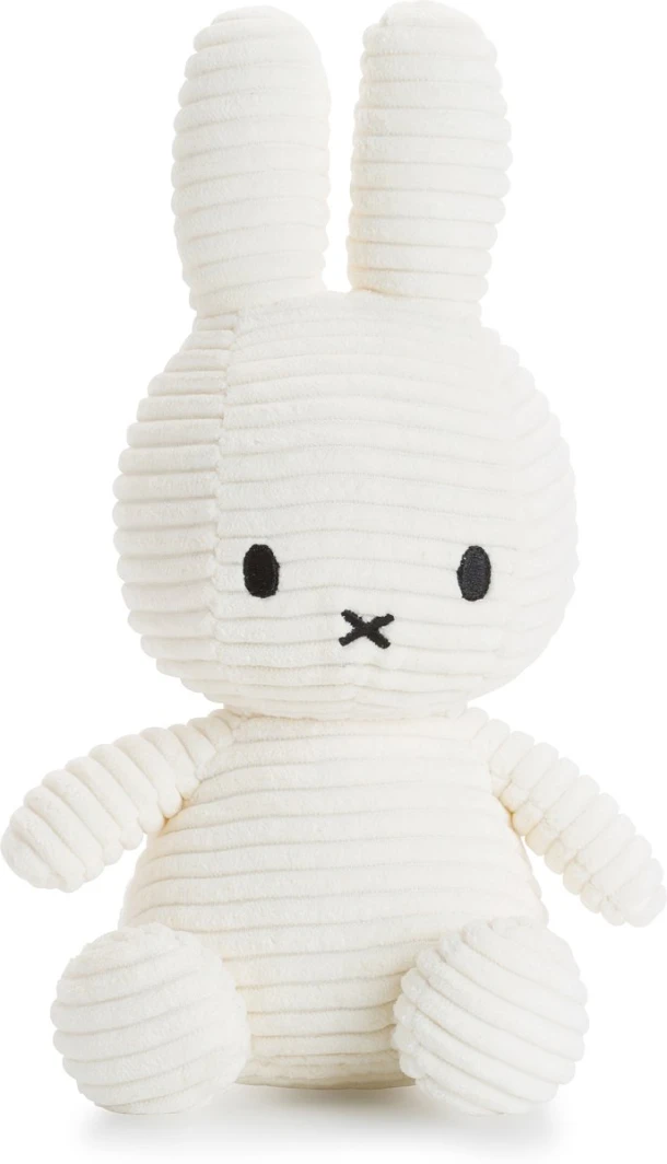 Knuffel Nijntje / Miffy Sitting Corduroy Offwhite - 23 cm