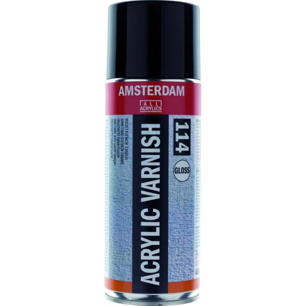 Amsterdam acrylvernis glanzend spuitbus 400 ml