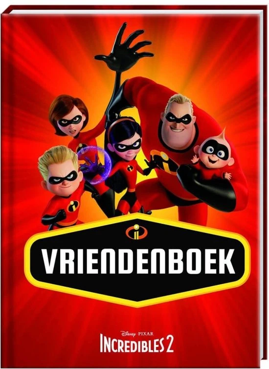VRIENDENBOEK INCREDIBLES