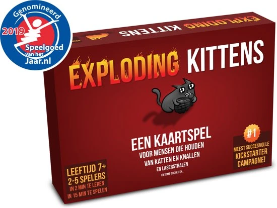 Kaartspel Exploding Kittens NL
