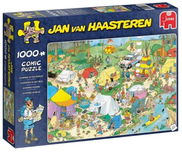 Puzzel JvH Kamperen in het bos 1000
