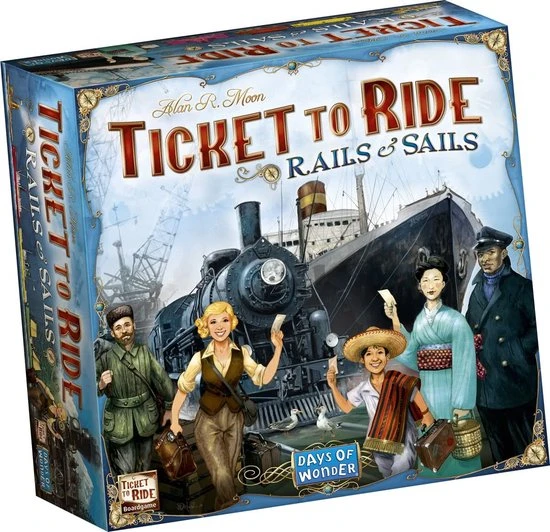 Bordspel Ticket To Ride Rails & Sails - NL