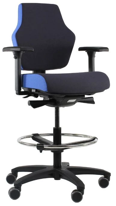 Bureaustoel Score At Work 01, werkhoogte 80-100cm, voetenring