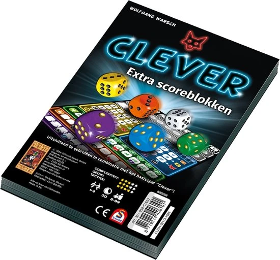 Scoreblokken Clever twee stuks