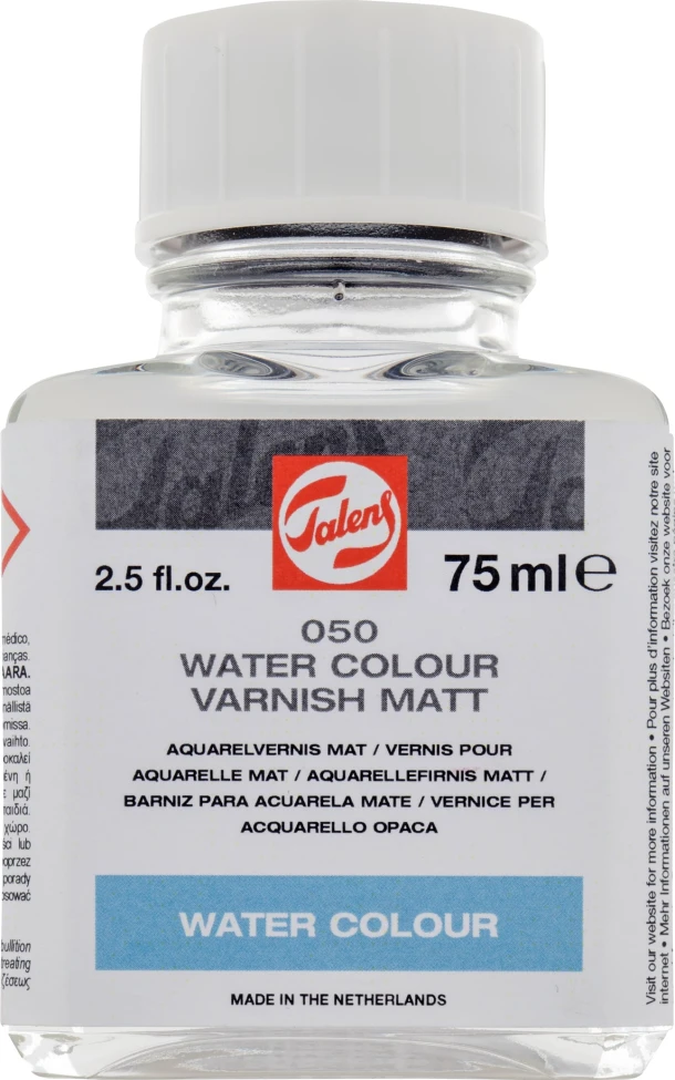 Aquarelvernis mat flacon 75 ml